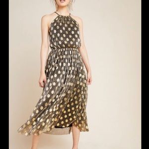 Sunday in Brooklyn Confetti Halter Midi Dress